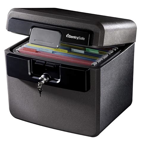 open a locked metal key safe box|fireproof file box with lock.